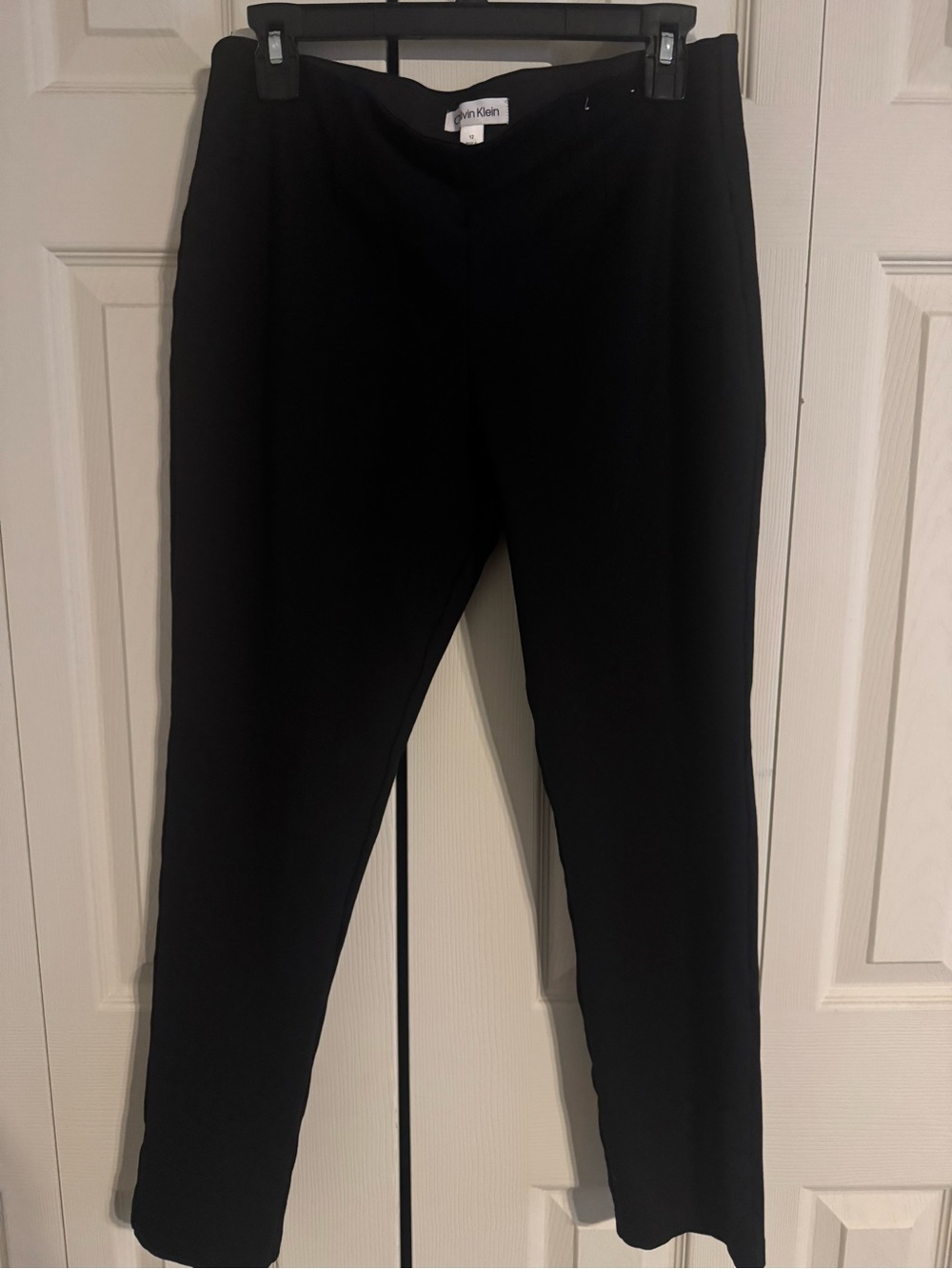 Calvin Klein Women's Black Straight-Leg Dress Pants - never worn